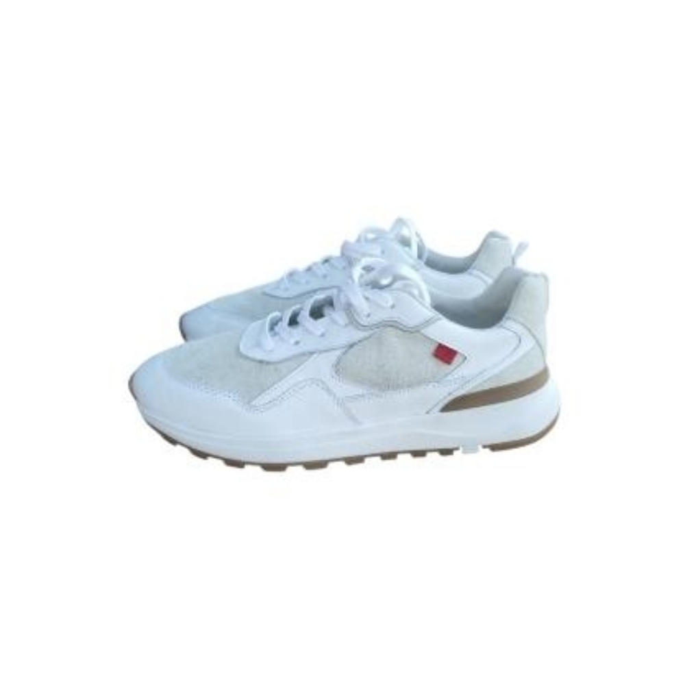 Marc Joseph NY Grant Calf Leather White Athletic Sneaker Shoe Women 10.5 Brazil - Picture 5 of 14